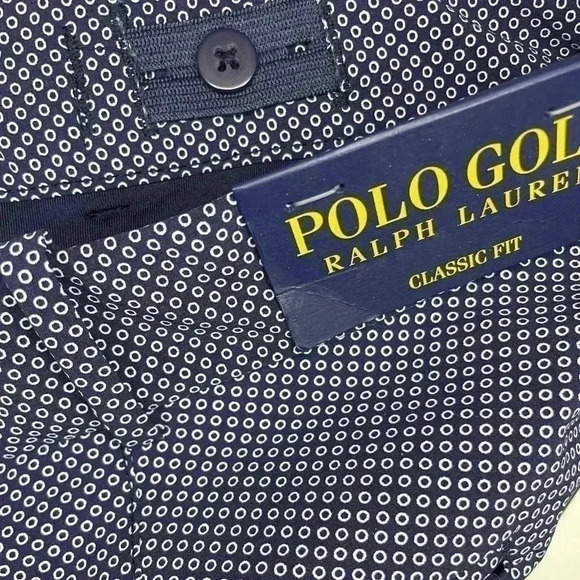 Polo Golf by Ralph Lauren  blue and white print shorts sz 40 - Picture 4 of 7